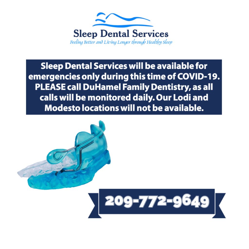 SDS Available for Emergencies Sleep Dental Services